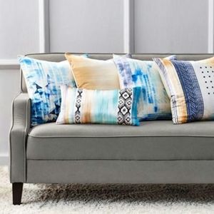 Sunham
Barret Multicolor Silk 20"x20" Decorative P